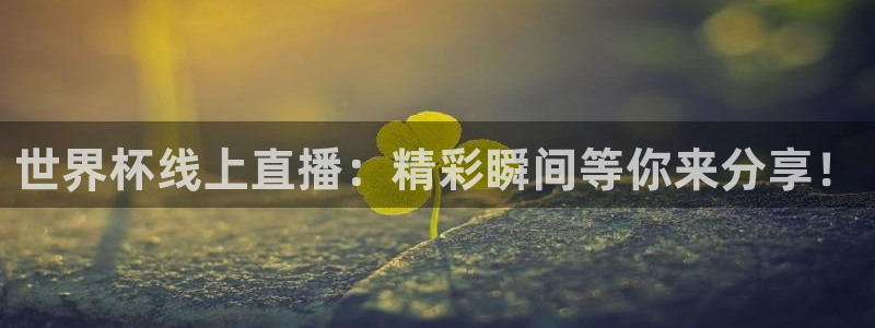 世界杯直播平台：世界杯线上直播：精彩瞬间等你来分享！